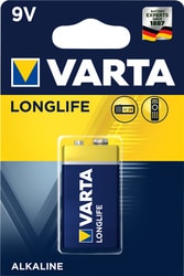 Батарейки Varta Longlife 9V 4122 - фото