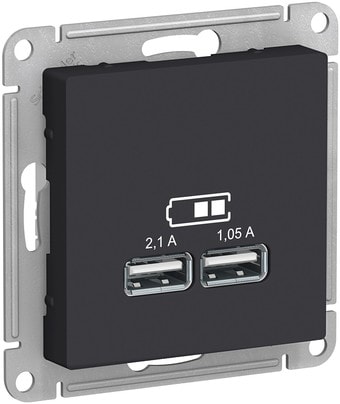 Розетка USB Schneider Electric Atlas Design ATN001033 - фото