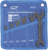 Набор ключей СибрТех 15220 (6 предметов) - фото