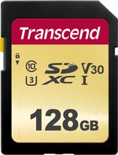 Карта памяти Transcend SDXC 500S 128GB - фото