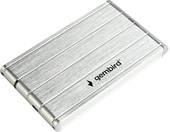 Бокс для жесткого диска Gembird EE2-U3S-5-S (серебристый) - фото