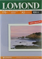 Фотобумага Lomond Матовая двухстороняя А3 170 г/кв.м. 100 листов (0102012) - фото