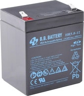 Аккумулятор для ИБП B.B. Battery HR5.8-12 (12В/5.3 А·ч) - фото