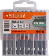 Набор бит Sturm 1270501 (10 предметов) - фото