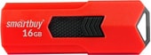 USB Flash Smart Buy Stream 16GB (красный) - фото