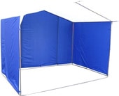 Митек Домик 3x2 K (синий/белый) - фото