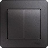 Выключатель Schneider Electric Glossa GSL001352 (графит) - фото
