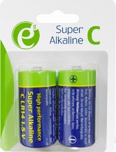 Батарейки EnerGenie Super Alkaline C 2 шт. EG-BA-LR14-01 - фото