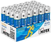 Батарейки Mirex Ultra Alkaline AAA 24 шт LR03-B24 - фото
