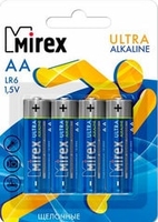Батарейки Mirex Ultra Alkaline AA 4 шт LR6-E4 - фото