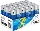 Батарейки Mirex Ultra Alkaline AA 24 шт LR6-B24 - фото