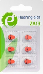 Батарейки EnerGenie ZA13 6 шт EG-BA-ZA13-01 - фото