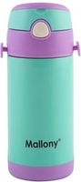 Термос Mallony Carino-B 0.3л (бирюзовый) - фото