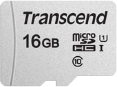 Карта памяти Transcend microSDHC 300S 16GB - фото