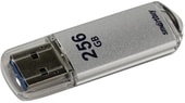 USB Flash Smart Buy V-Cut 256GB (серебристый) - фото