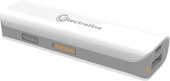 Портативное зарядное устройство Electraline 500331 2600mAh (белый) - фото