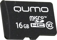 Карта памяти QUMO microSDHC QM16GMICSDHC10NA 16GB - фото