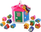 Сортер Полесье Логический домик (в сеточке) - фото