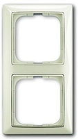 Рамка ABB Basic 55 1725-0-1512 (шале-белый) - фото