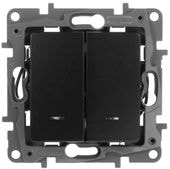 Выключатель Legrand Etika 672604 (антрацит) - фото