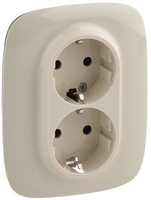 Розетка Legrand Valena Allure 753826 (слоновая кость) - фото