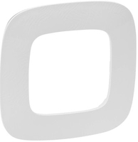 Рамка Legrand Valena Allure 754371 (тиснение, белый) - фото