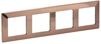 Рамка Legrand Valena Life 754164 (медь) - фото