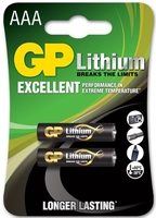 Батарейки GP Lithium AAA/24LF 2BP - фото