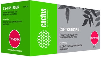 Картридж CACTUS CS-TK5150BK (аналог Kyocera TK-5150K) - фото