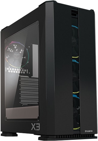 Корпус Zalman X3 (черный) - фото