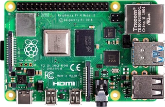 Одноплатный компьютер Raspberry Pi 4 2GB - фото