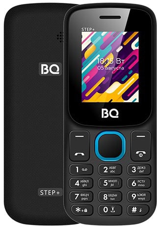 Мобильный телефон BQ-Mobile BQ-1848 Step+ (черный) - фото