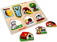 Мозаика/пазл ЛЭМ Кто где живет 1421 - фото