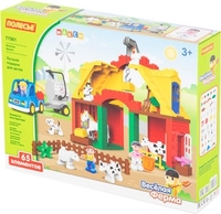 Конструктор Полесье 77561 Весёлая ферма - фото