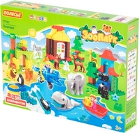 Конструктор Полесье 77721 Зоопарк - фото