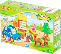 Конструктор Полесье 77752 Зоопарк - фото