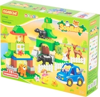 Конструктор Полесье 77745 Зоопарк - фото