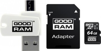 Карта памяти GOODRAM ALL in ONE microSDXC M1A4-0640R12 64GB - фото