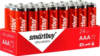 Батарейки SmartBuy Ultra Alkaline AA 24 шт. SBBA-3A24S - фото