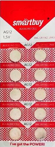 Батарейки SmartBuy Alkaline AG12 10 шт. - фото