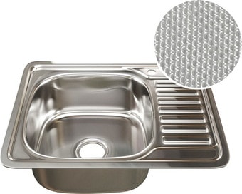 Кухонная мойка Mixline 532308 (декор, 0.8 мм) - фото