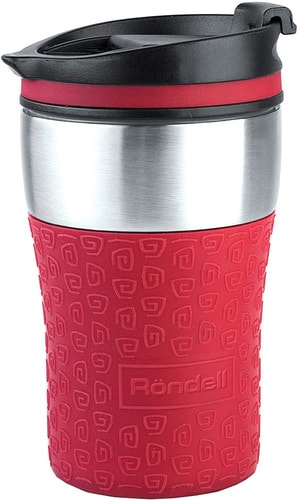 Термокружка Rondell RDS-1163 0.26л (красный) - фото