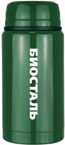 Термос для еды BIOSTAL NTS-500G 0.5л (зеленый) - фото