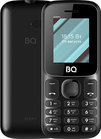 Мобильный телефон BQ-Mobile BQ-1848 Step+ (черный) - фото