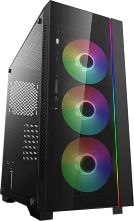 Корпус DeepCool MATREXX 55 V3 ADD-RGB DP-ATX-MATREXX55V3-AR-3F - фото