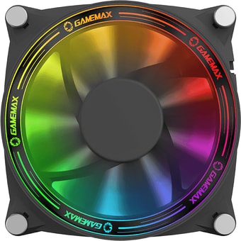 Вентилятор для корпуса GameMax Big Bowl Vortex RGB GMX-12-RBB - фото