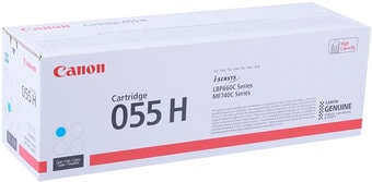 Картридж Canon 055H Cyan - фото