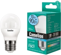 Светодиодная лампа Camelion LED10-G45 E27 10 Вт 4500 К - фото