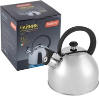 Чайник со свистком Mallony Opera (зеркальная полировка) - фото
