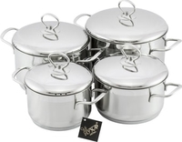 Набор кастрюль Кухар Лотос Классика КЛ1-004М - фото